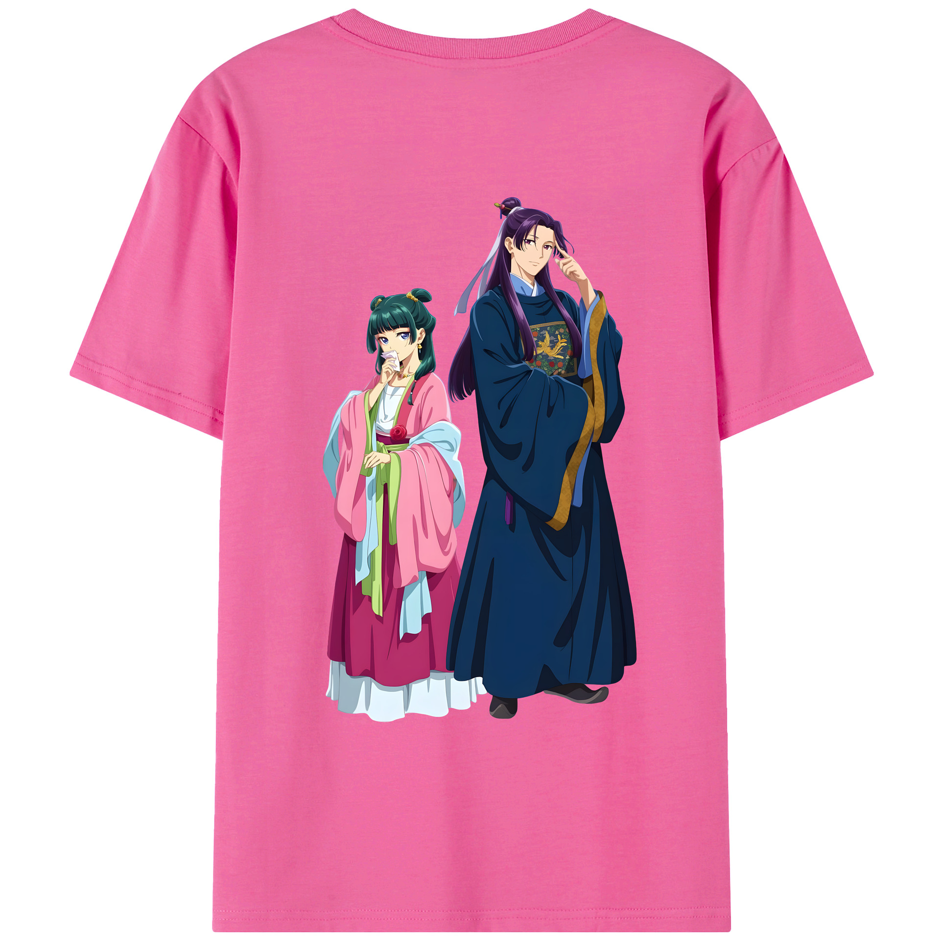 （画像用） 薬屋のひとりごと The Apothecary Diaries レディース半袖Tシャツ(バックプリント)